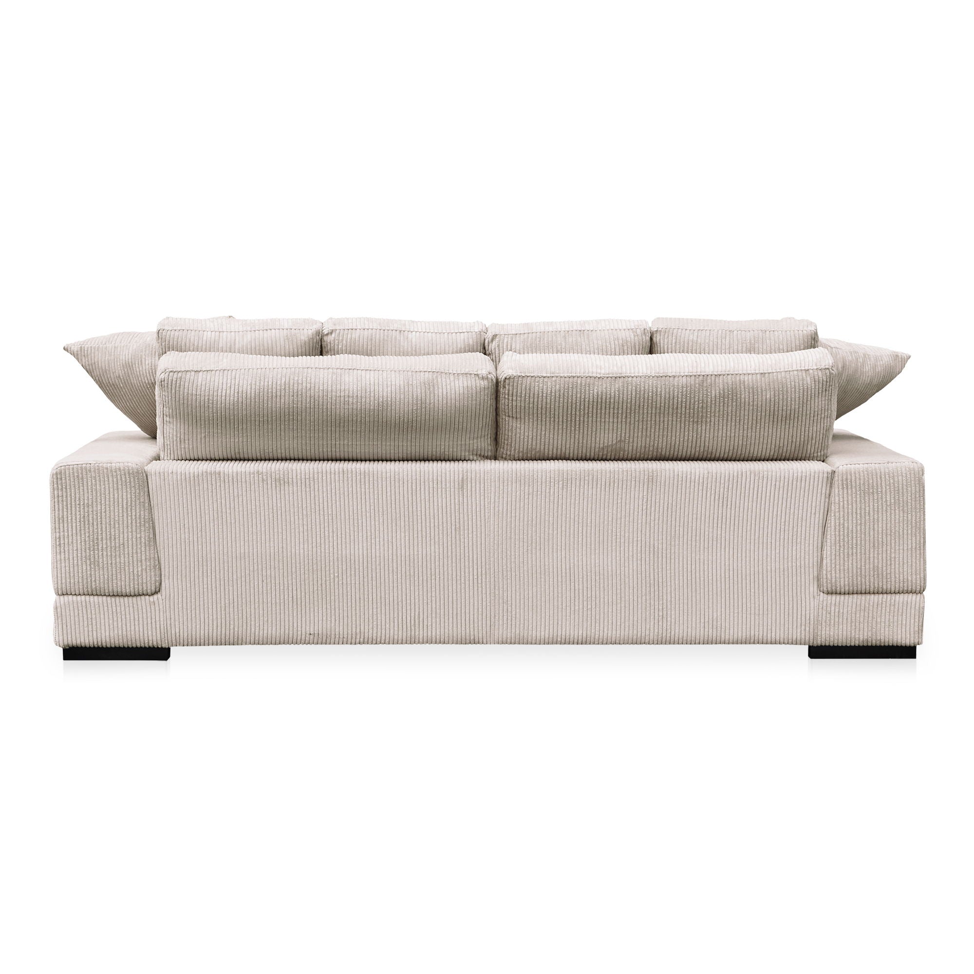 Plunge - Sofa Cappuccino - White