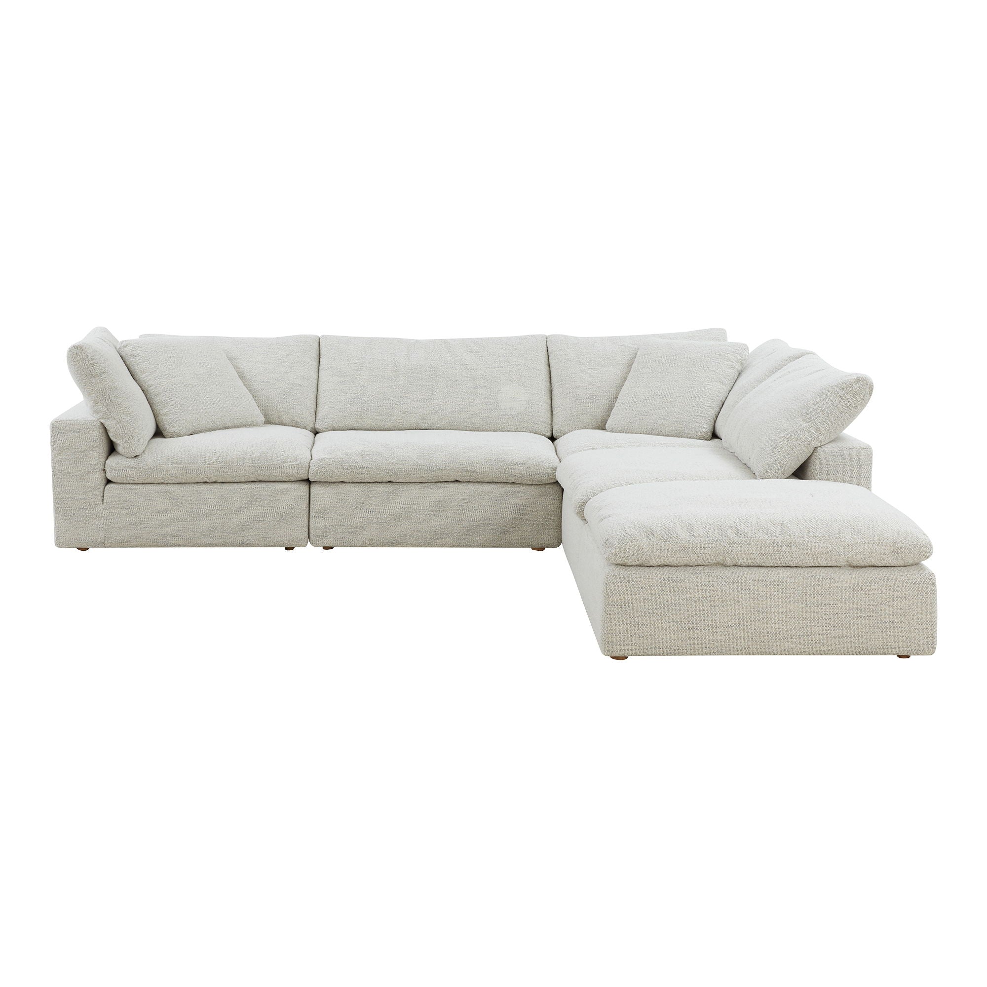 Clay Dream Modular Sectional - Coastside Sand, Stain-Resistant