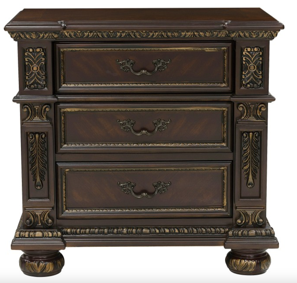 Catalonia Collection Old-World European Cherry Nightstand