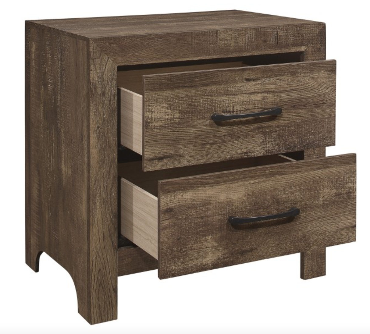 Corbin Collection Rustic Brown Nightstand