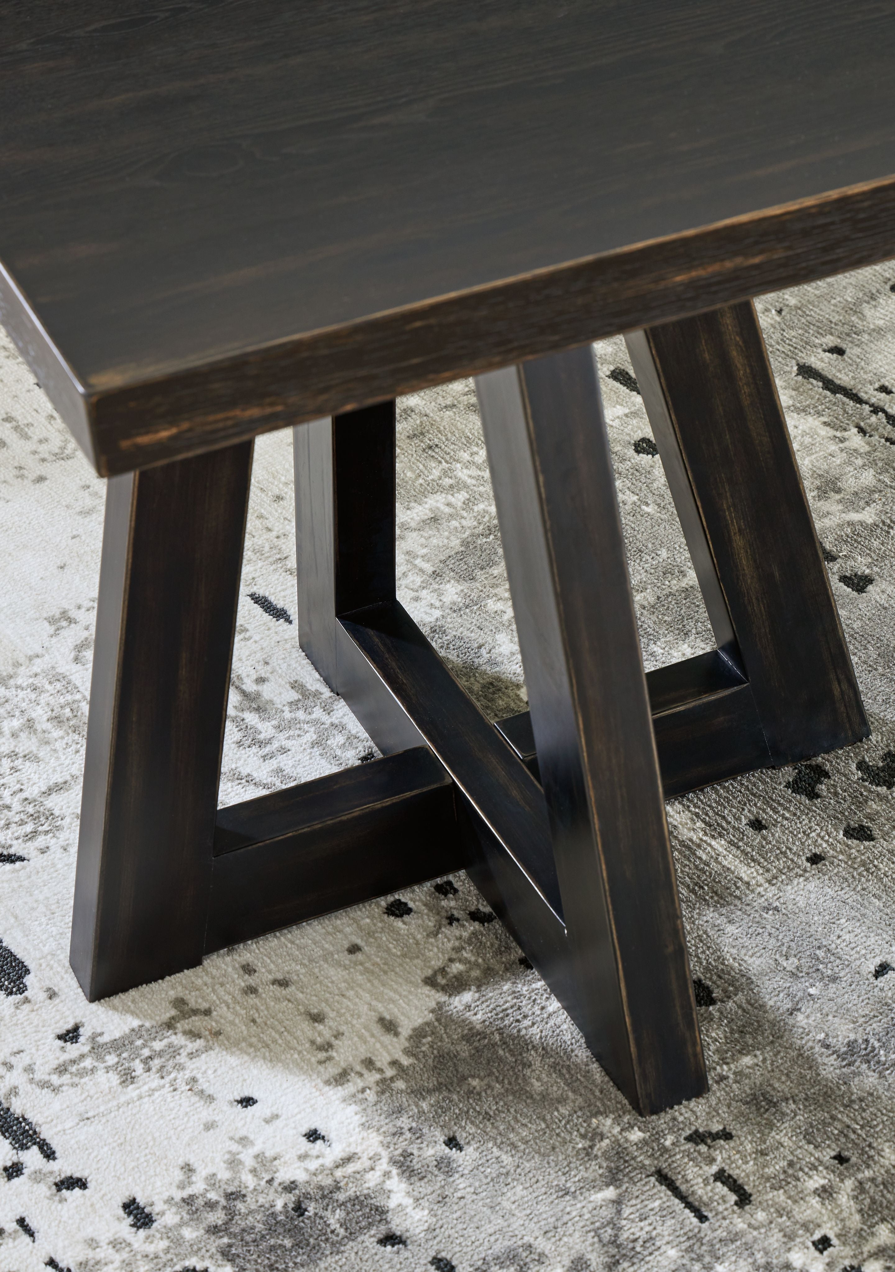 Galliden Black - Square End Table