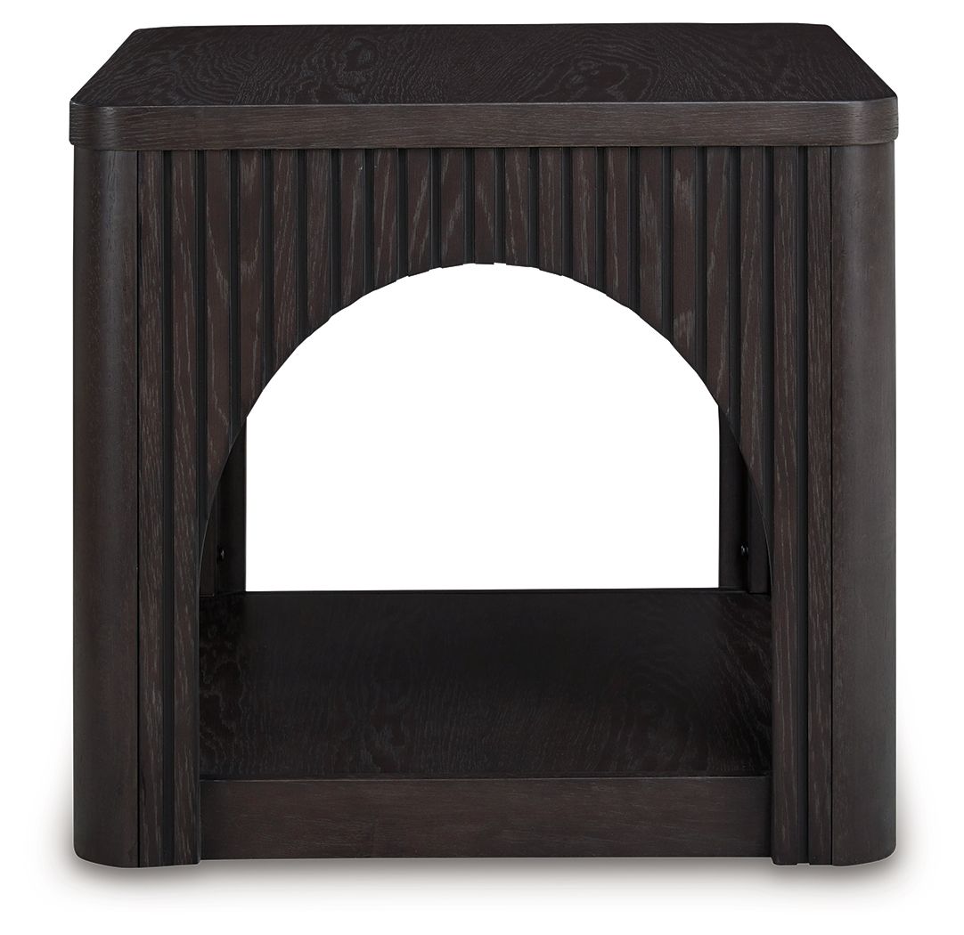 Yellink Black - Square End Table