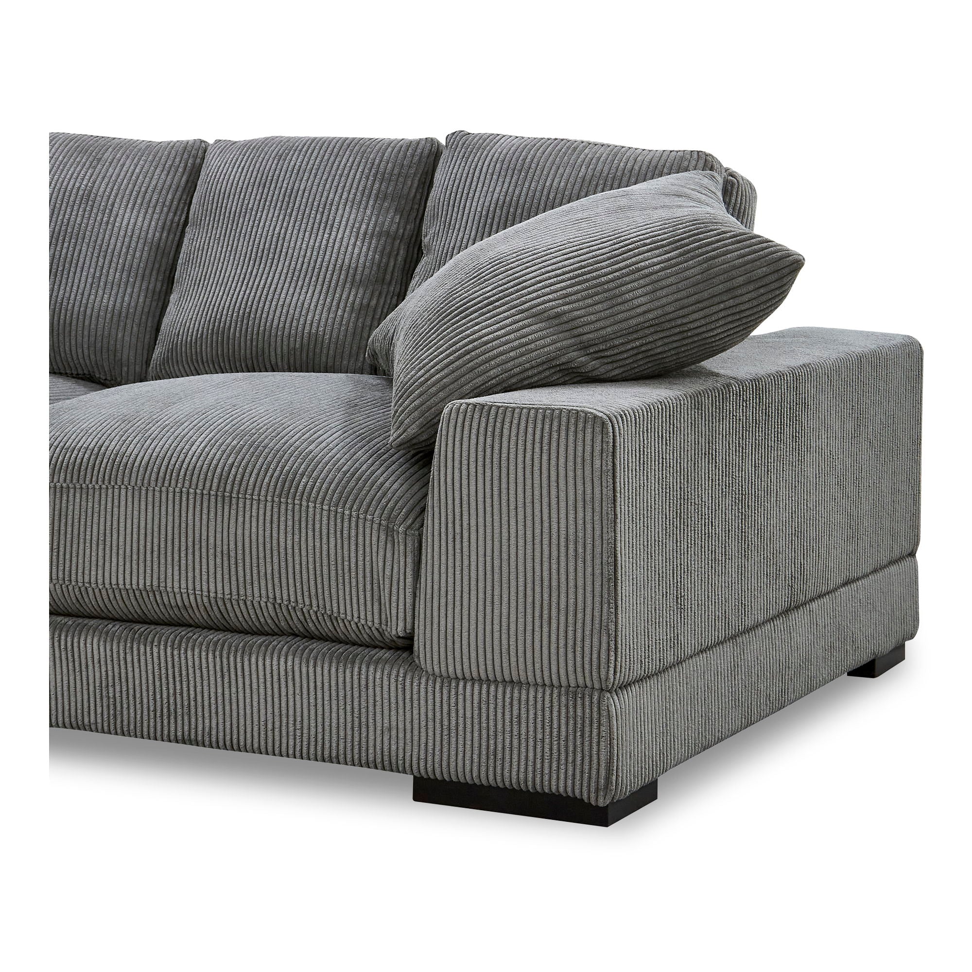 Plunge - Sofa Charcoal - Charcoal