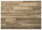 Light wood tabletop with multi-tone patchwork grain texture