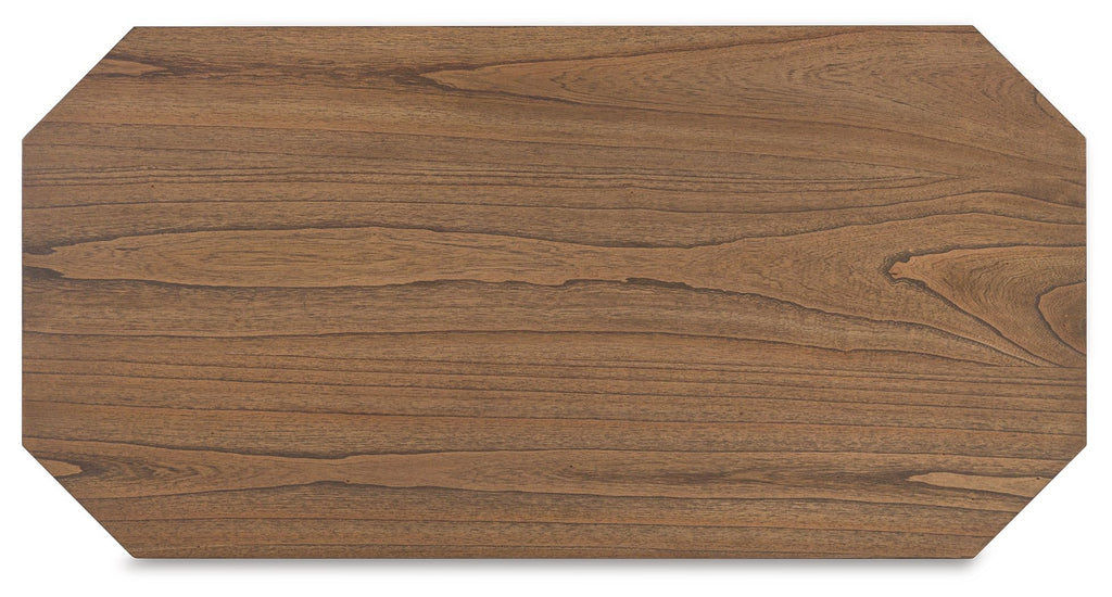 Light brown wood tabletop with visible grain pattern