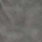 Dark olive textured leather magazine basket fabric closeup